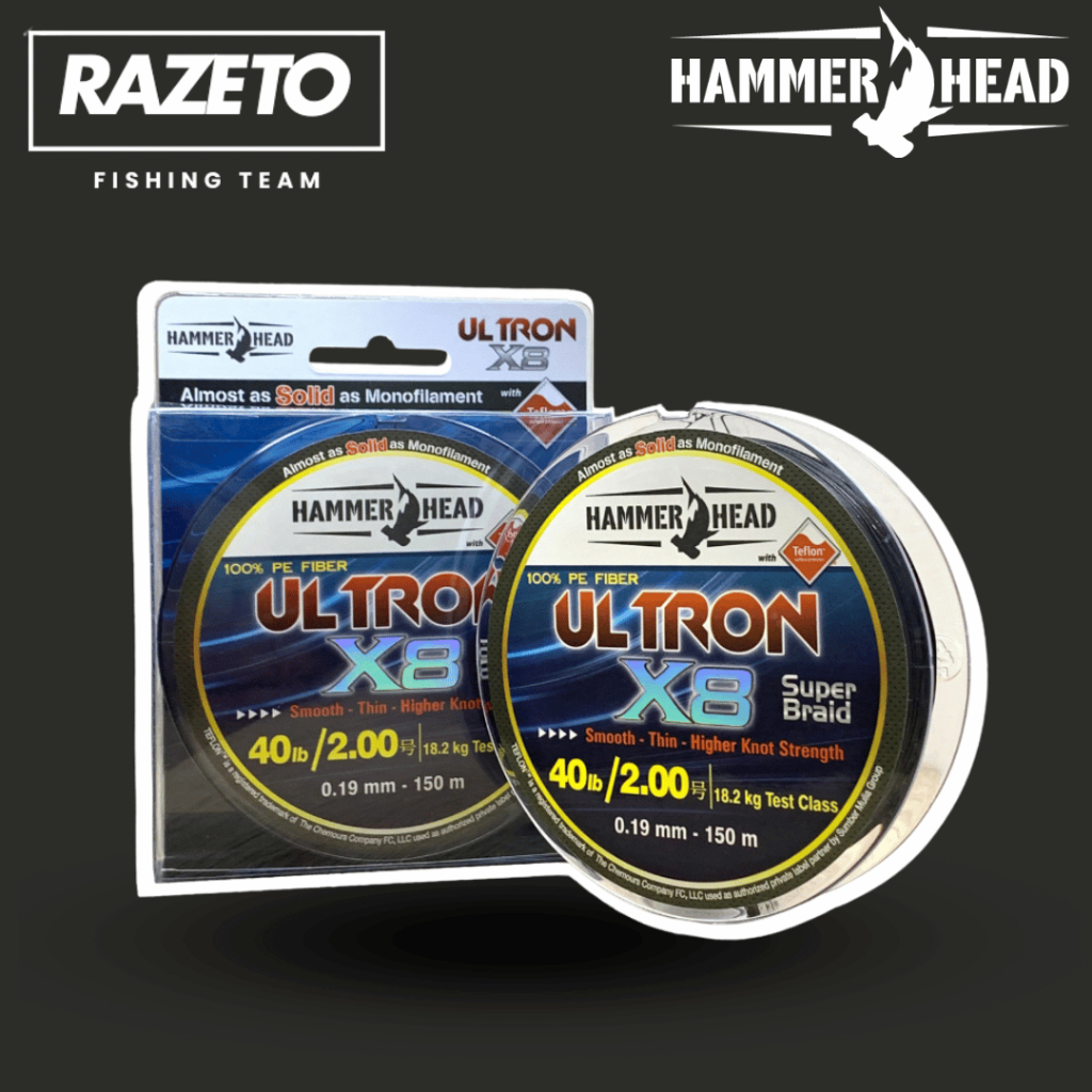 BENANG PE HAMMER HEAD ULTRON X8 150M