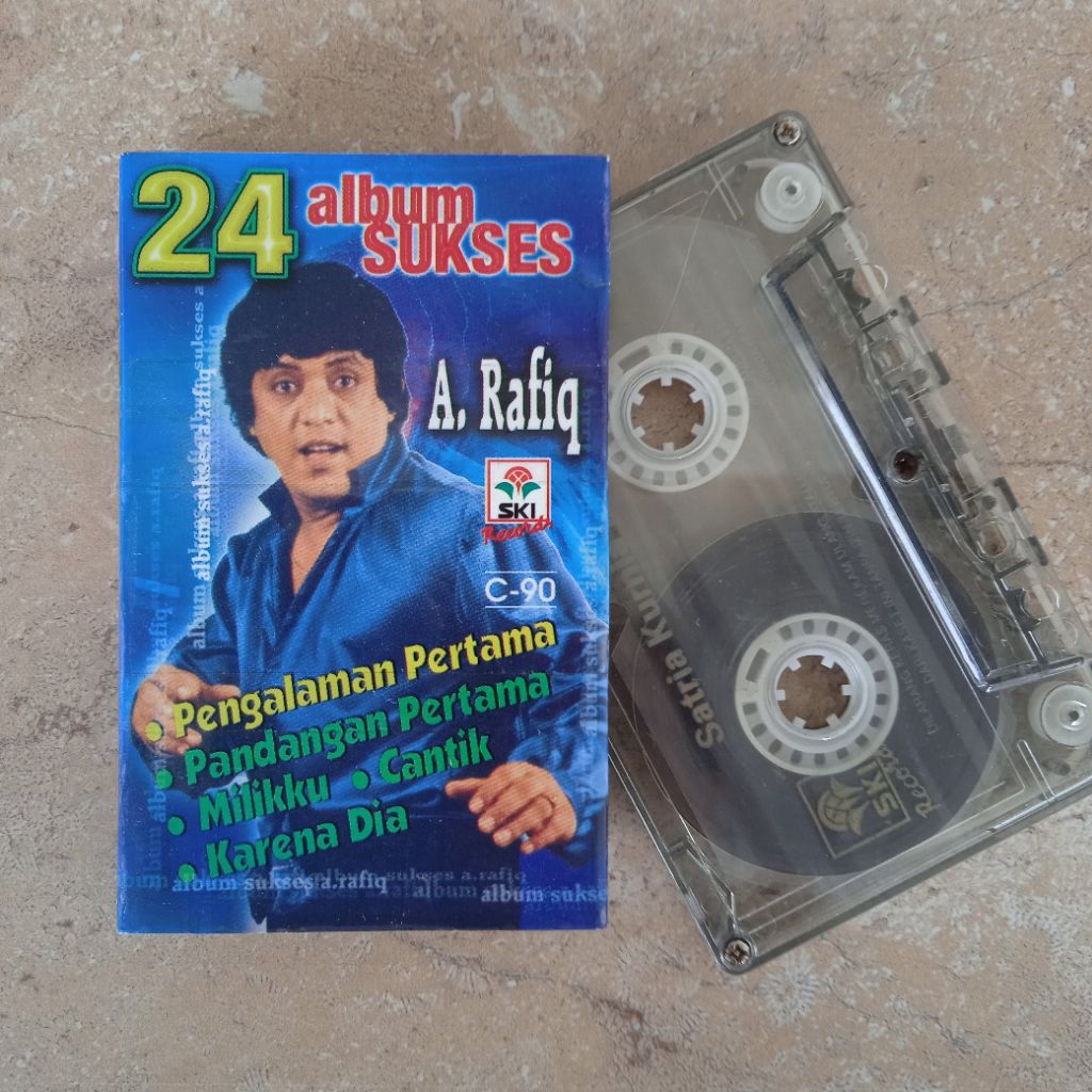 kaset pita A. Rafiq "24 Album Sukses"