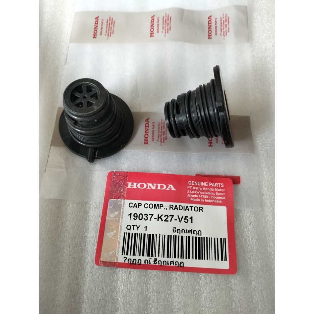 tutup radiator cap comp,radiator -19037-K27- V51- Vario 125 150- original