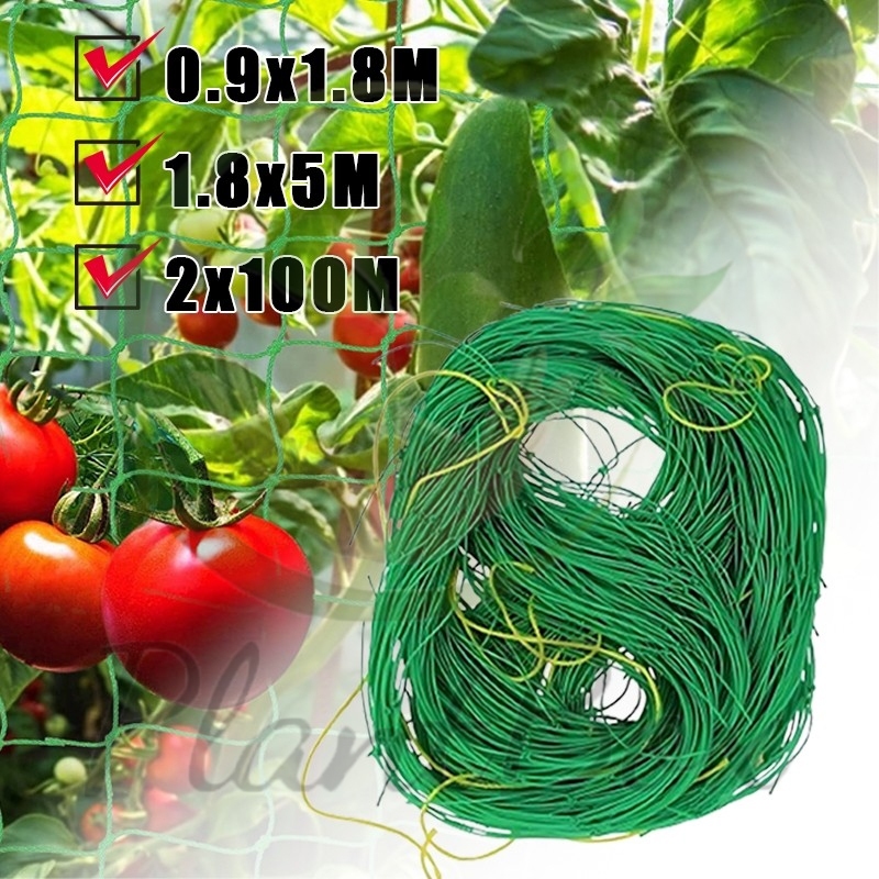 Jaring Merambat Kuat Buah / Buah Merambat Plant Climbing Net Kebun / Jaring Net Rambatan Tanaman Unt
