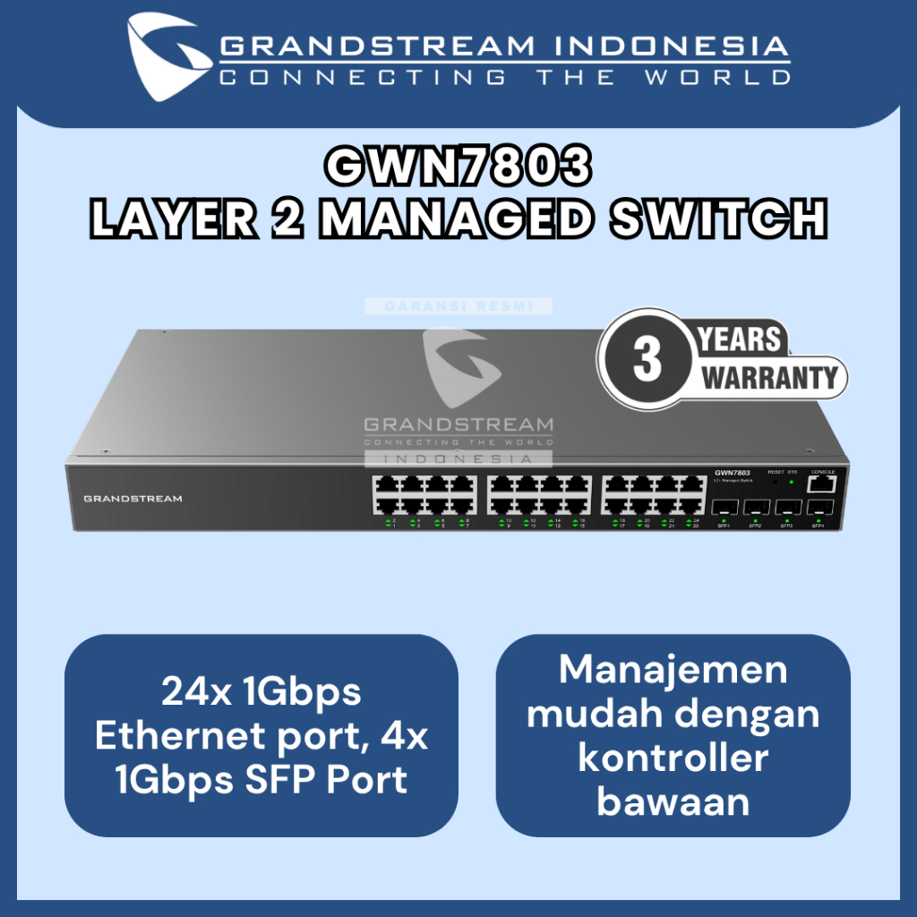 Grandstream Managed Switch GWN 7803