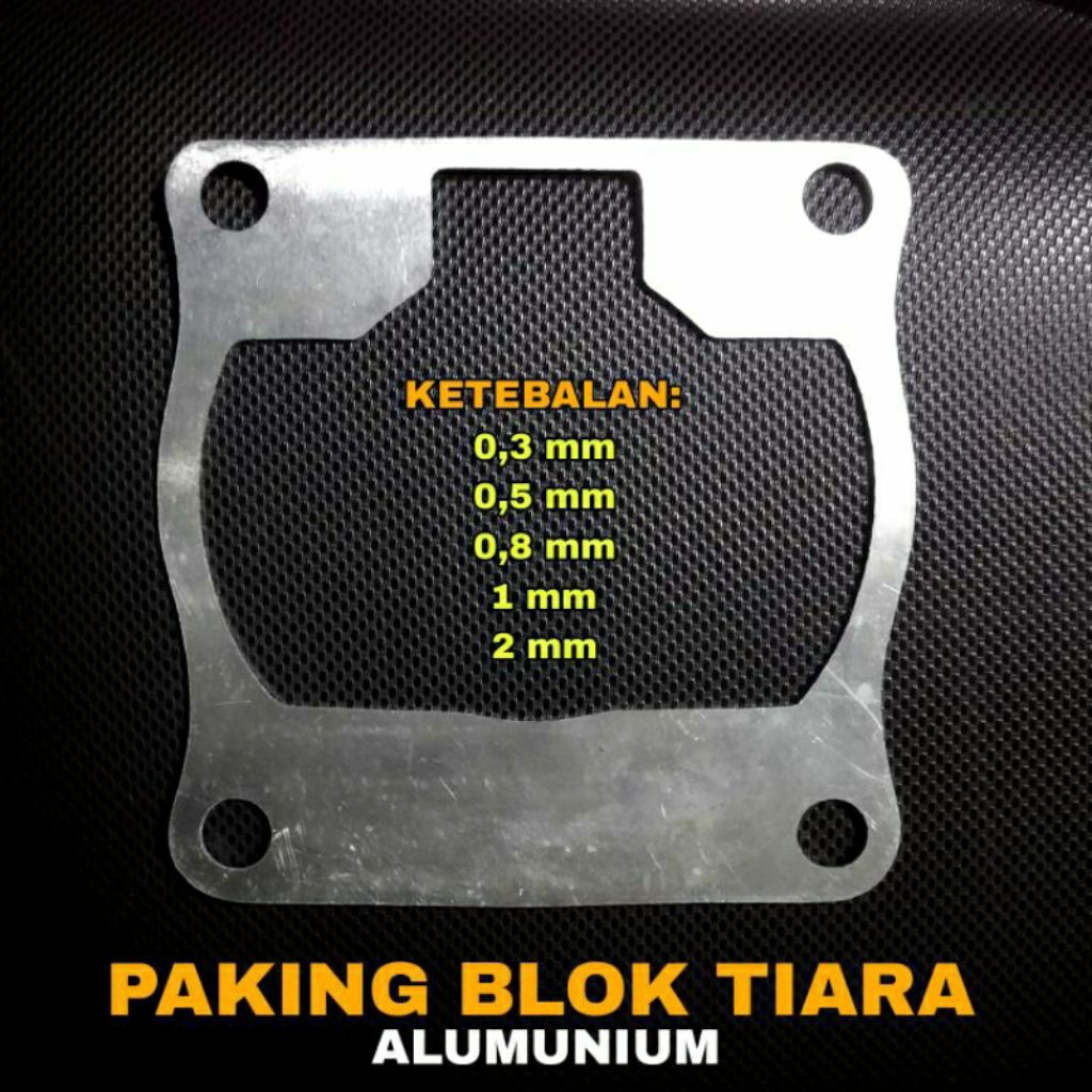 PERPAK BLOK ALMUNIUM YAMAHA TIARA HANDMADE RAPI DAN PRESISI