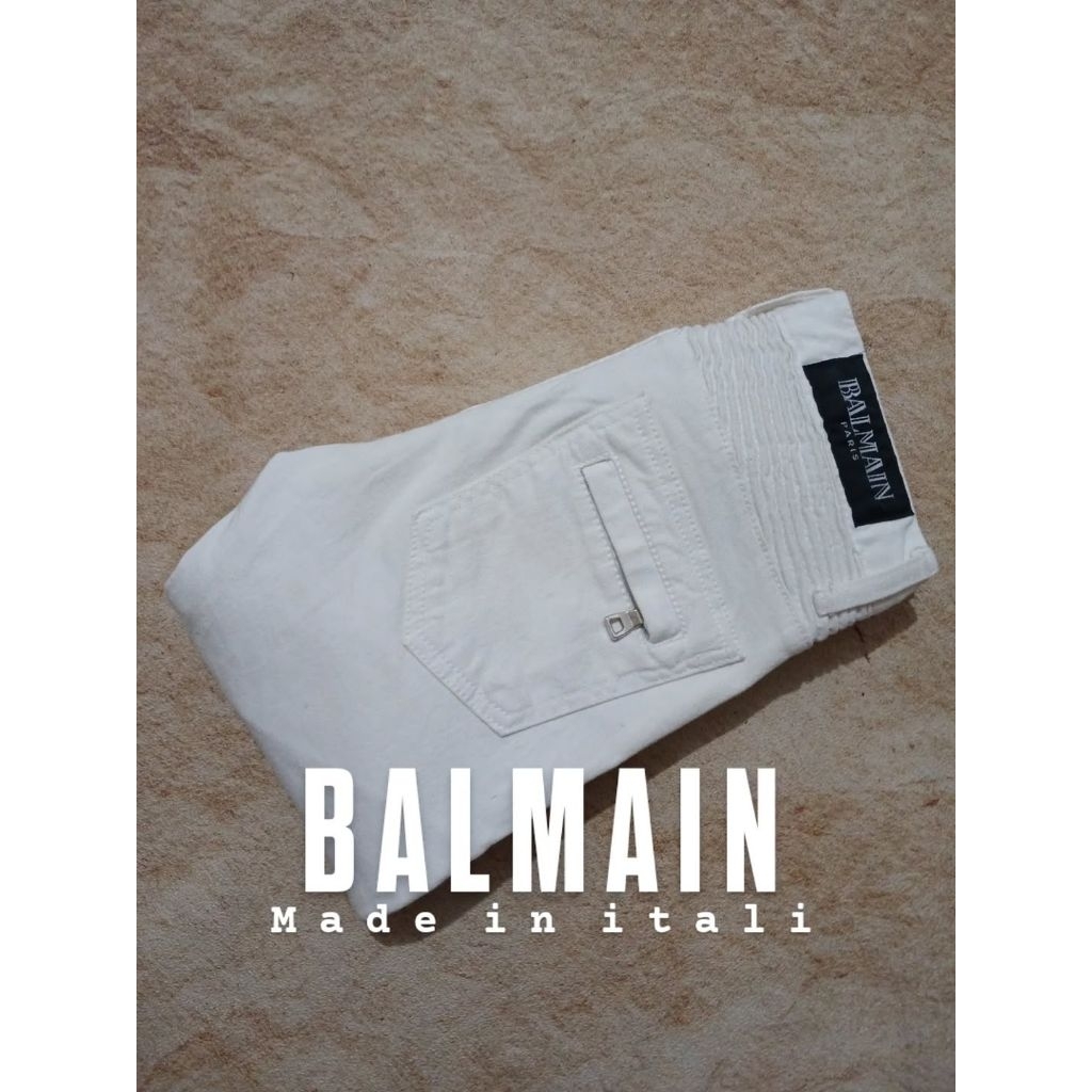 jeans BALMAIN model skinny recomend bekas/second/preloved