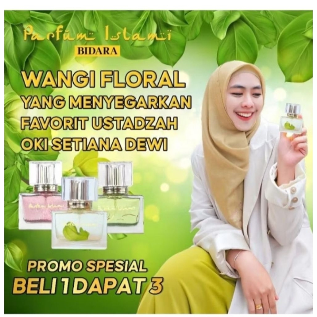 PROMO PAKET PARFUM ISLAMI SPESIAL EDITION BIDARA -PARFUM PREMIUM BIDARA NON ALKOHOL WANGINYA TAHAN L