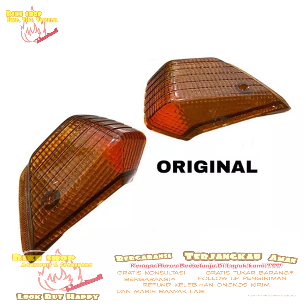 Mika Lampu Sein Sen Belakang - Suzuki Rc80 Rc100 Rc 80 100 Bravo Original SPAREPART MOTOR TERMURAH