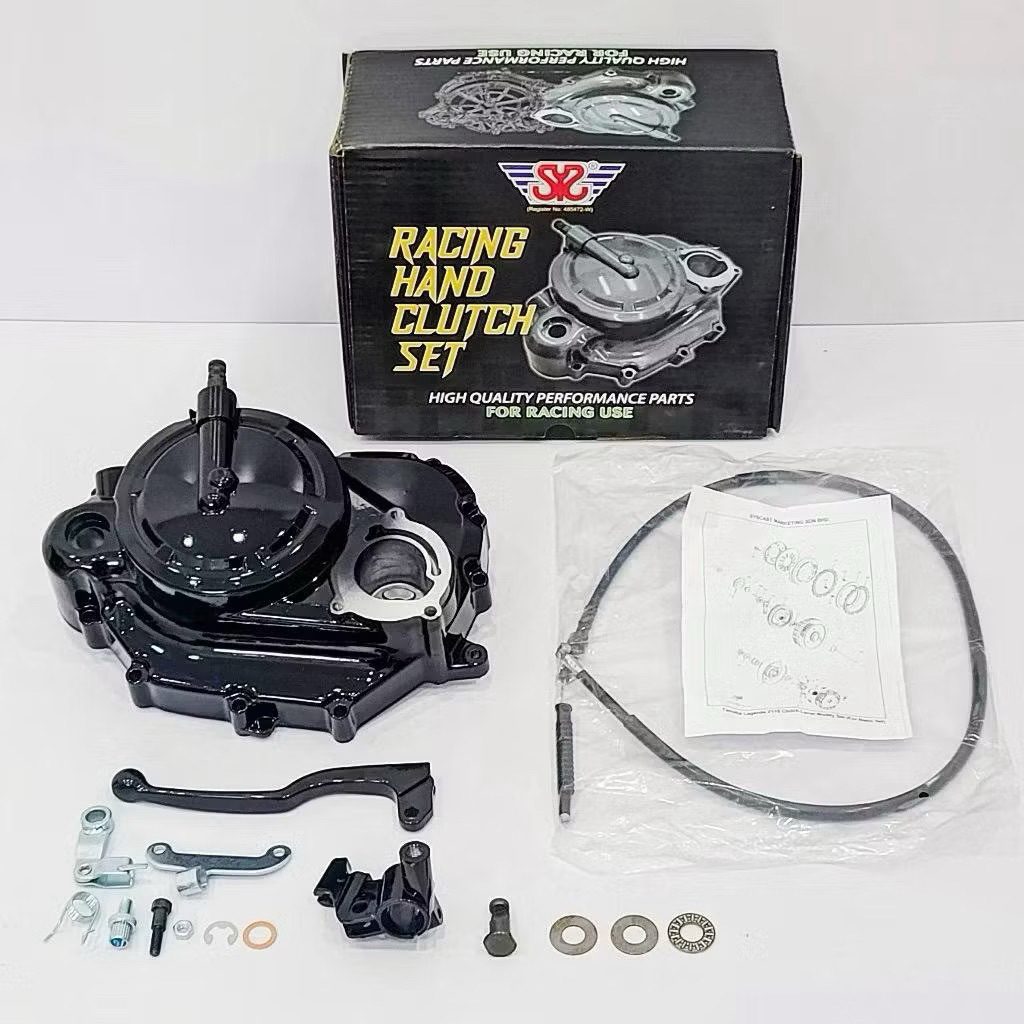 RACING HAND CLUTCH SET / BAK KOPLING SYS PNP JUPITER Z NEW / VEGA ZR / Z115 GRAY , HITAM , SILVER OR