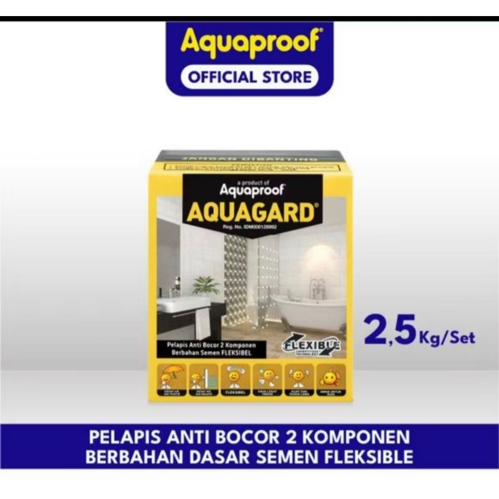 AQUAGARD PELAPIS ANTI BOCOR 2,5KG