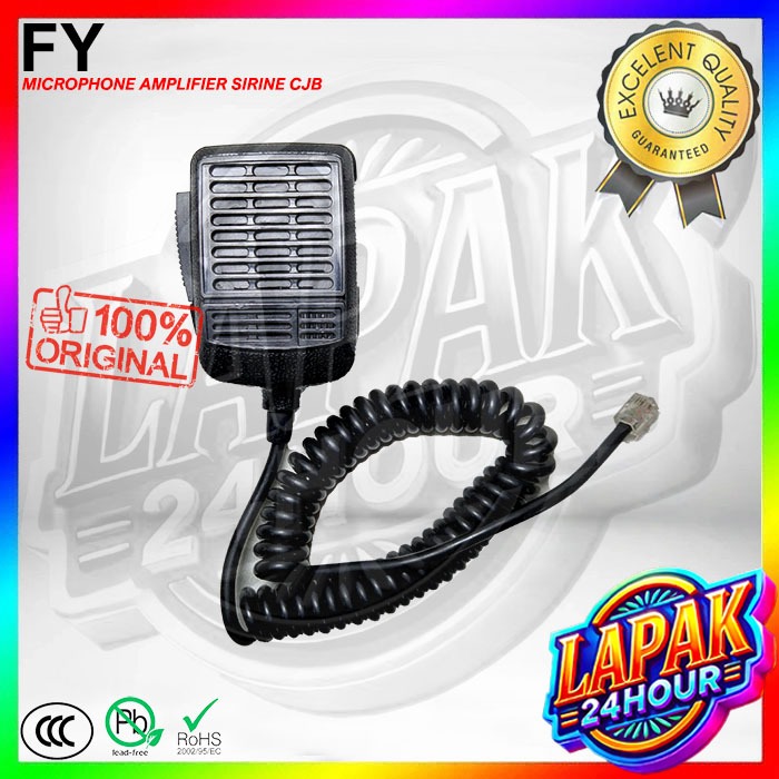FY Microphone Amplifier Speaker, Mic Sirine, Mic Amplifier Siren