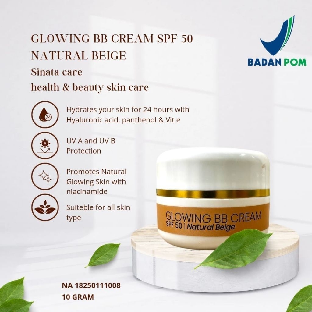 GLOWING BB CREAM SPF 50