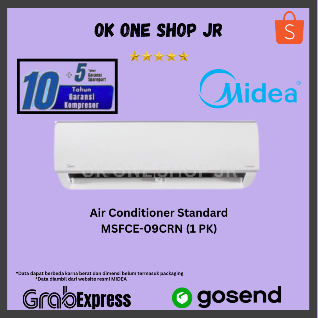 MIDEA MSFCE-09CRN AC 1 PK | MSFCE 09 CRN | MSFCE09CRN