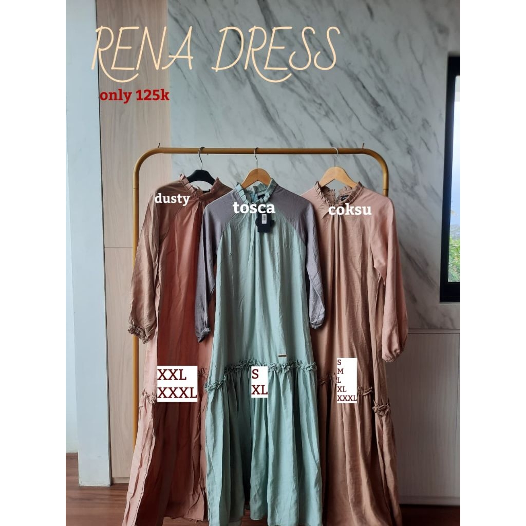 PROMO GAMIS WANITA RENA DRESS BY JOURNEY