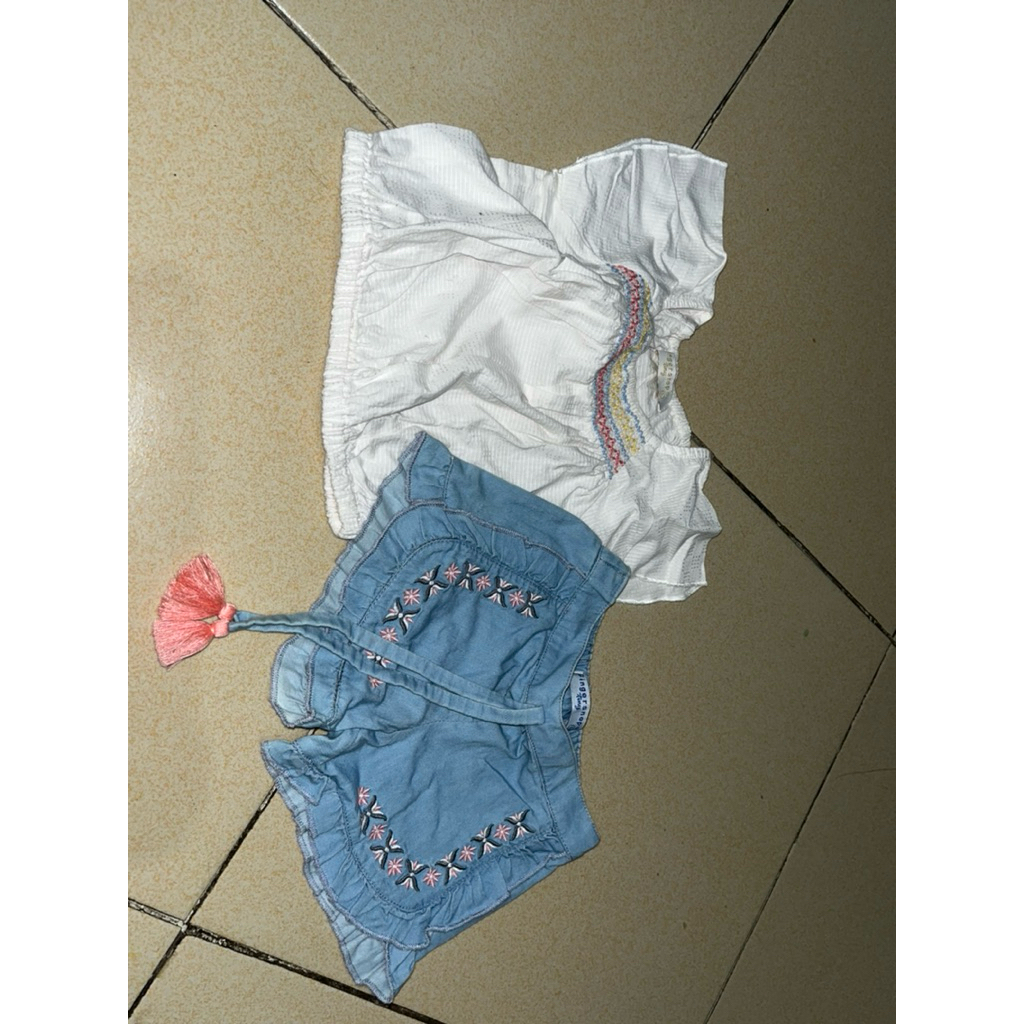 Preloved-1 set baju anak Gingersnaps