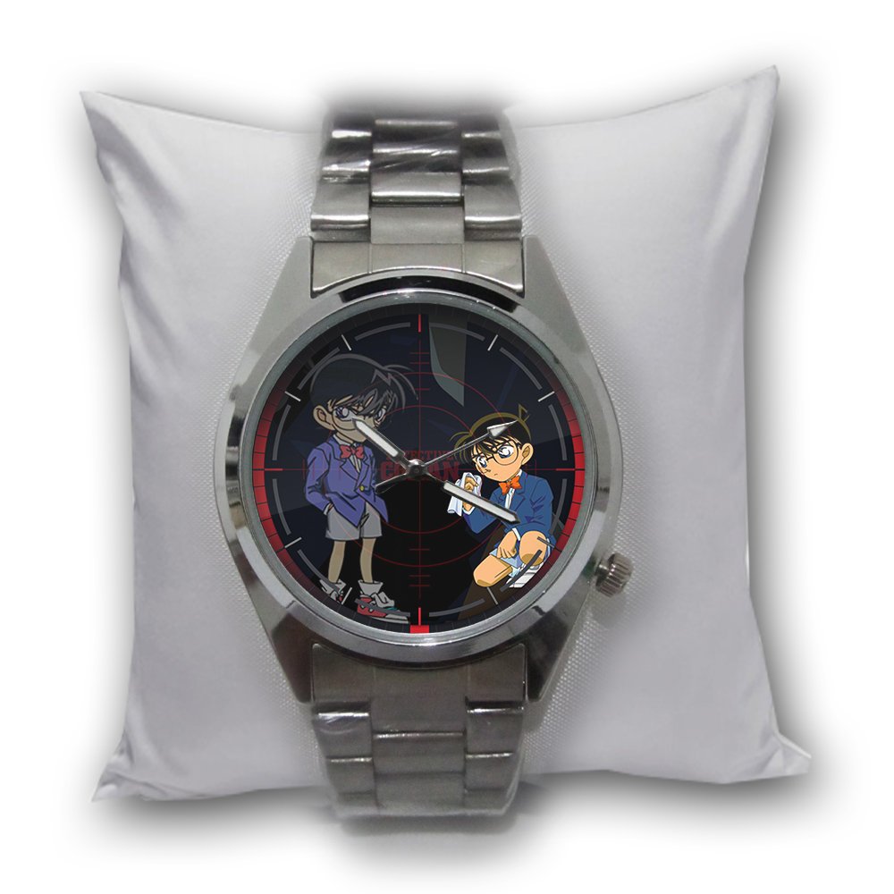 Jam Tangan Stainless Steel CONAN Formal Bisnis Custom Keren Terbaru Termurah 828