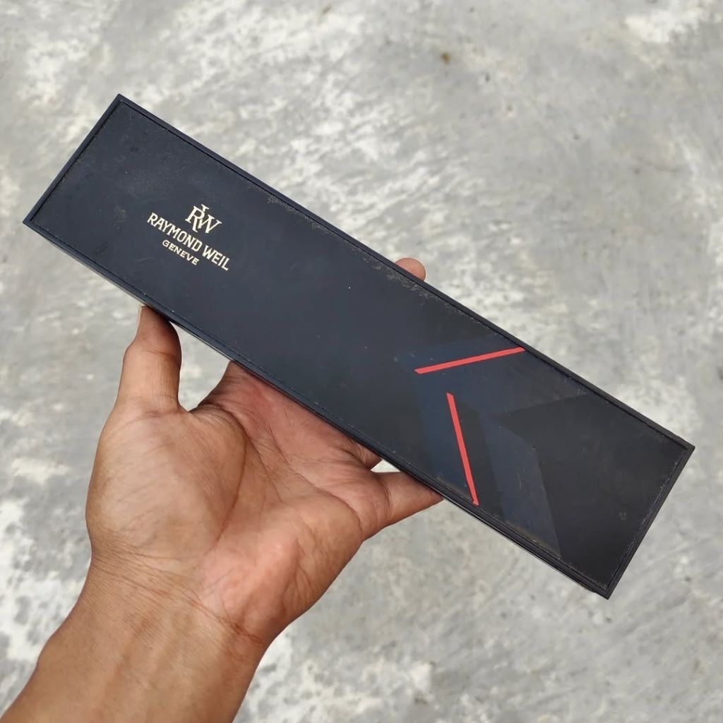 Box Jam Vintage Raymond Weil Geneve Jadul