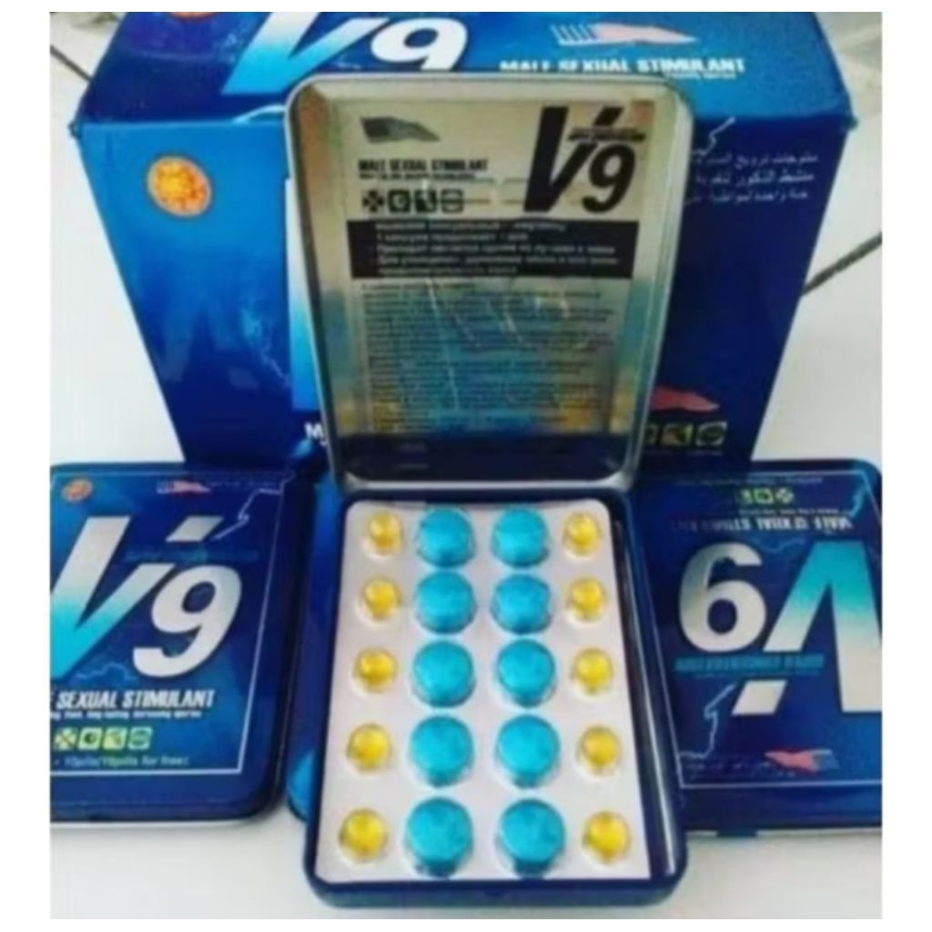 OBAT V9 KUAT PRIA ASLI IMPORT ORIGINAL