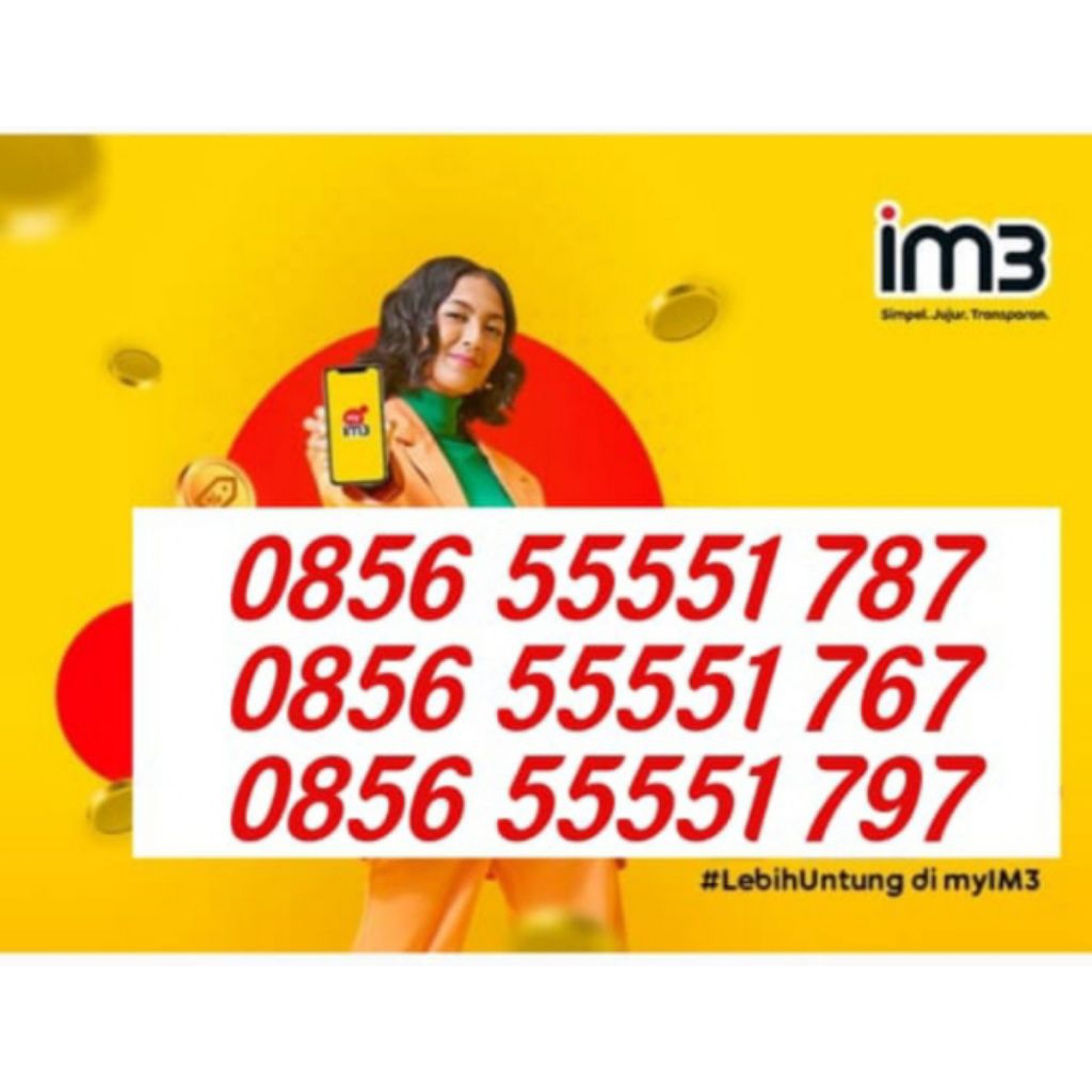 spesial nomor cantik Indosat angka kembar jos gandos i013