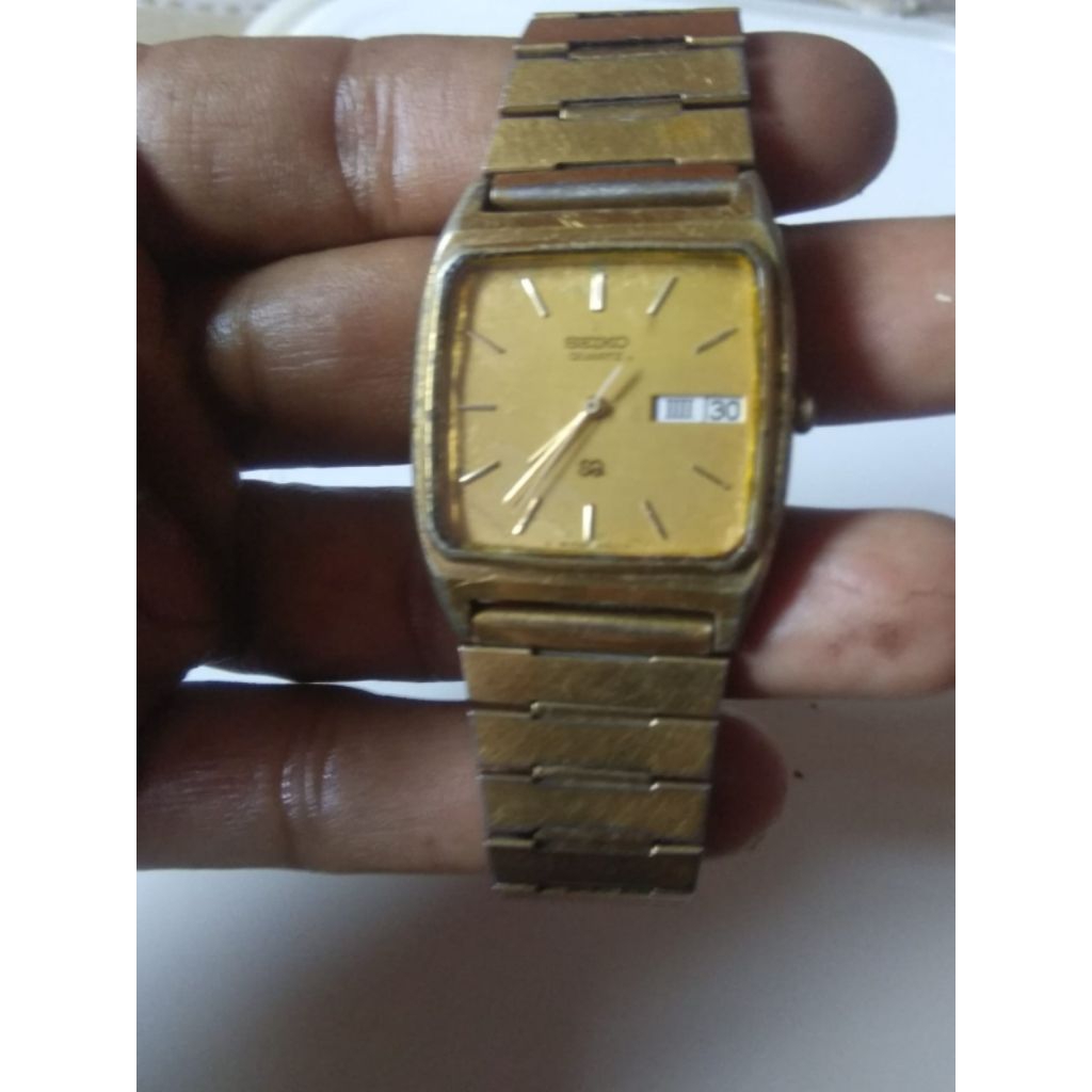 Seiko Mens Vintage Dress Quartz Watch 8223-5160