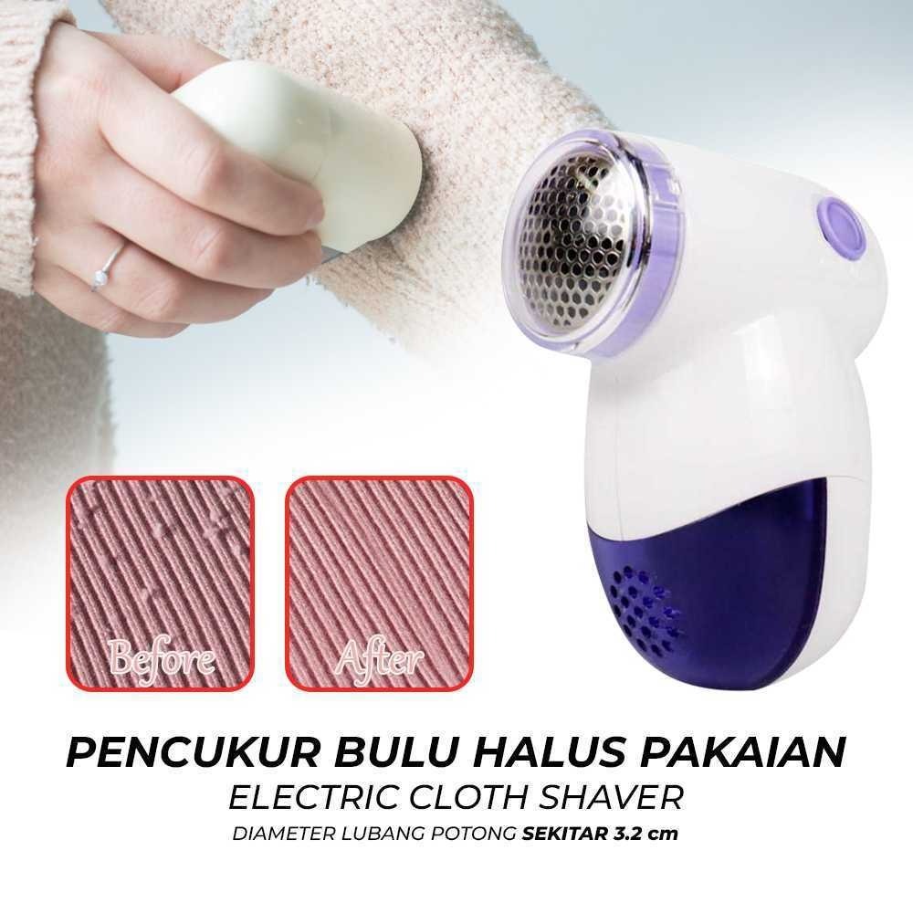 Feile Pencukur Bulu Pakaian Elektrik Portabel Penghilang Bulu Baju Alat Pencukur Pakaian Elektrik Se