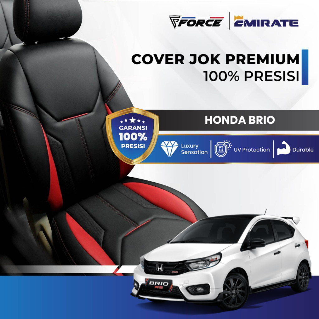 Cover Jok / Sarung Jok Mobil Honda Brio | Emirate