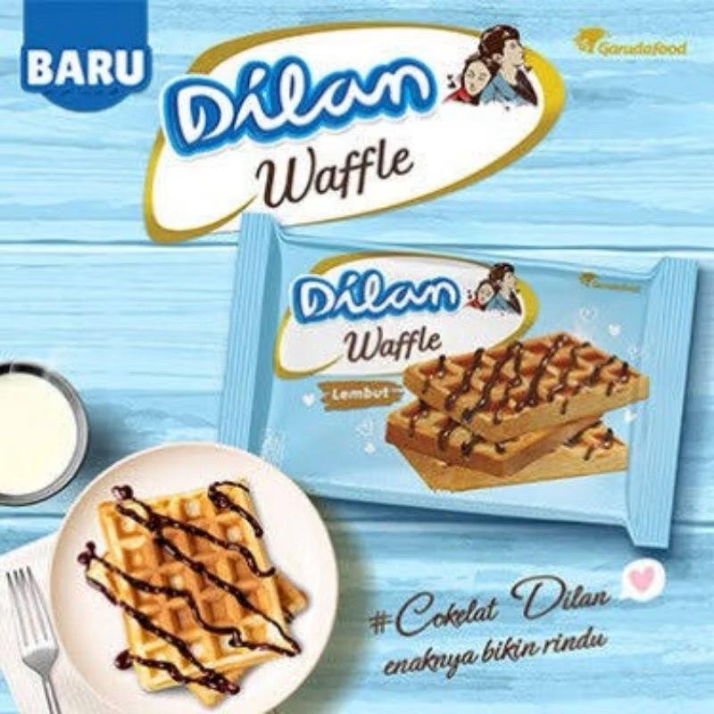 DILAN WAFFLE COKELAT LEMBUT SNACK ANAK MURAH HARGA GROSIR