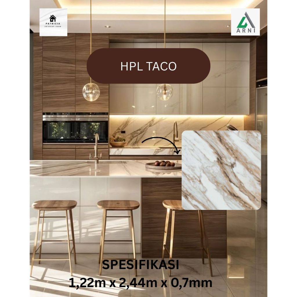 HPL Premium Quality | Taco HPL Motif Kramik