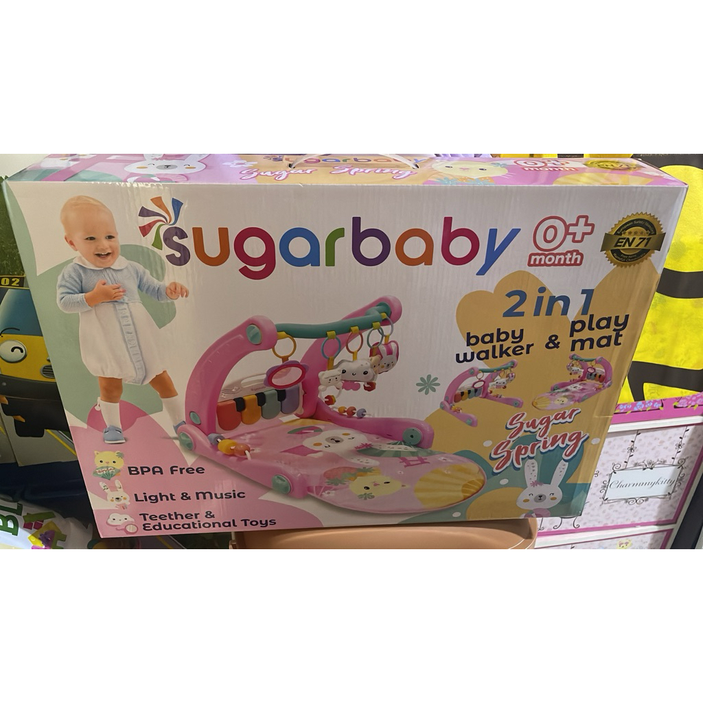Playmat & walker Sugar Baby