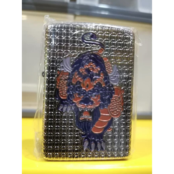 Korek Api vintage zorro minyak z9203 Silver Lion