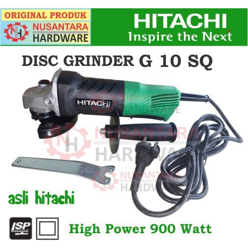 disc grinder hitachi G 10 SQ, mesin gerinda tangan 4" hitachi G 10 SQ, grenda tangan 4" hitachi, ger