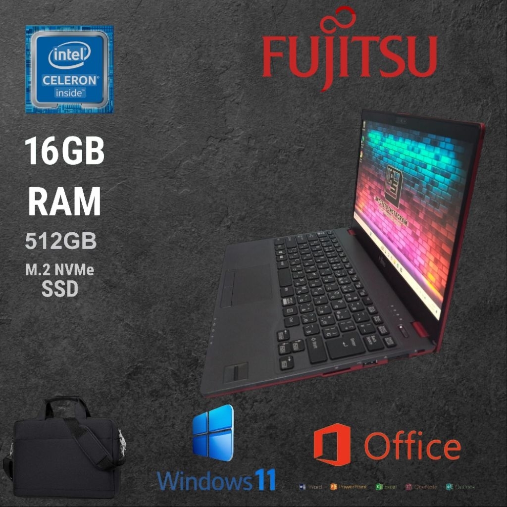 FUJITSU FUTRO MU937 INTEL CELERON 3865U/RAM 8GB/SSD 512GB