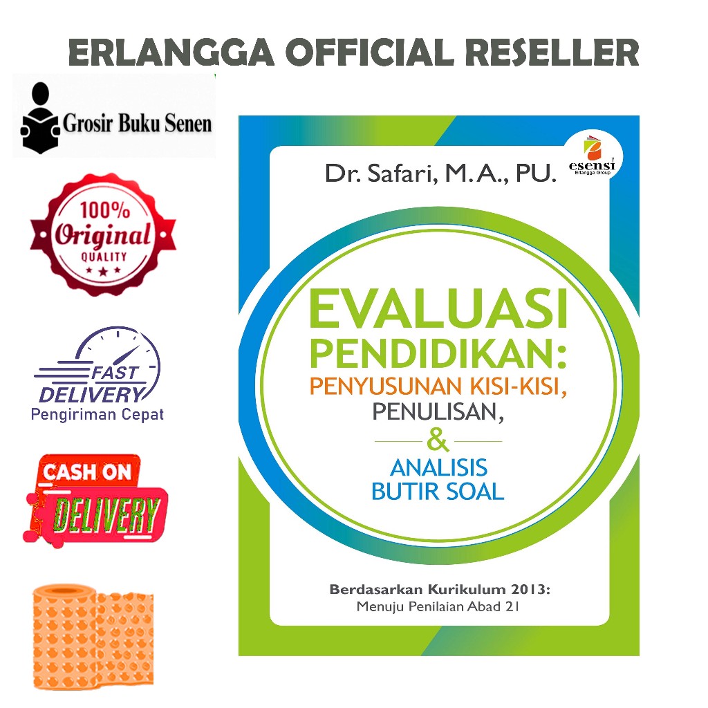 BUKU EVALUASI PENDIDIKAN - ERLANGGA - ESENSI