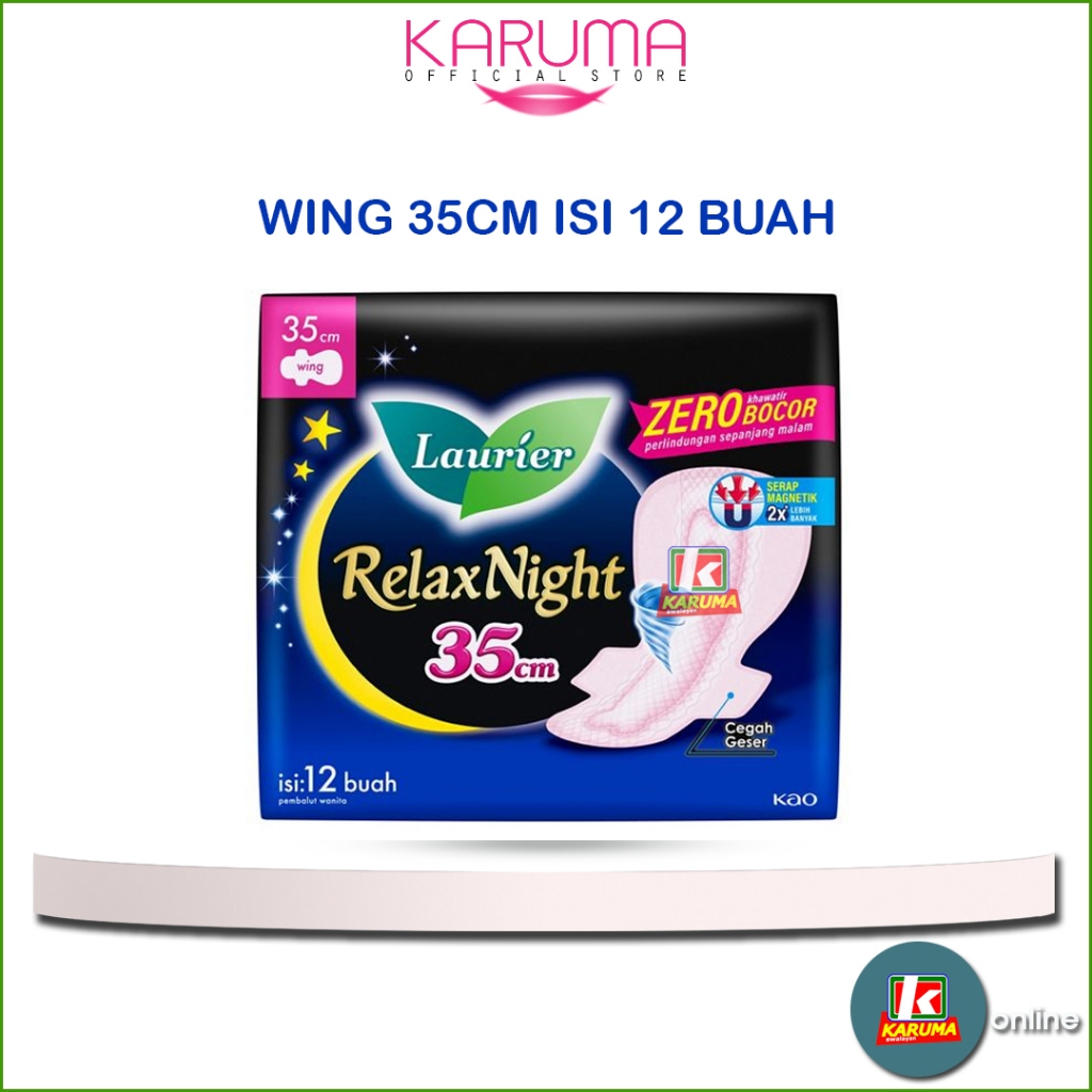 Laurier Relax Night 35cm / Laurier Relax Night 35cm 12pad