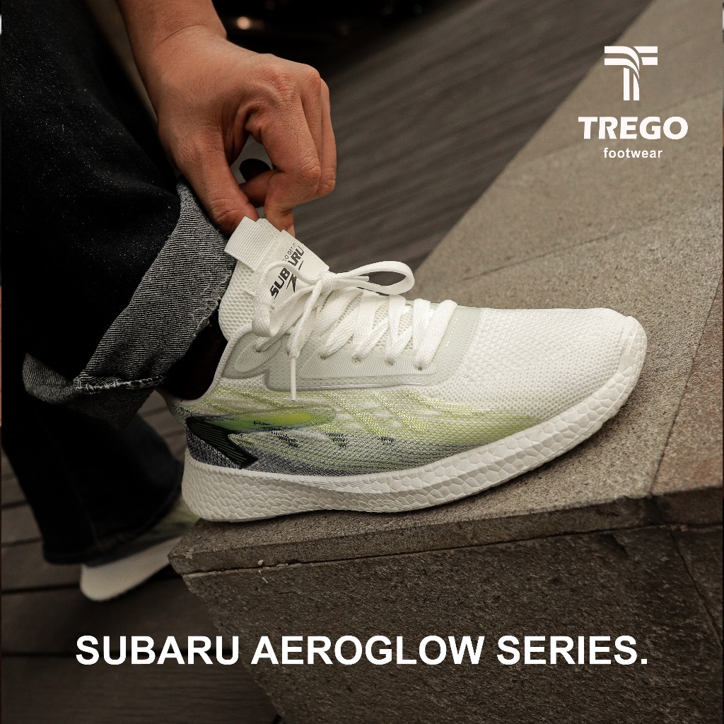 TREGO - SUBARU AEROGLOW - Man Sneakers - Sepatu Pria 40-44 | Sepatu Brand Lokal | Sepatu Sekolah Kul