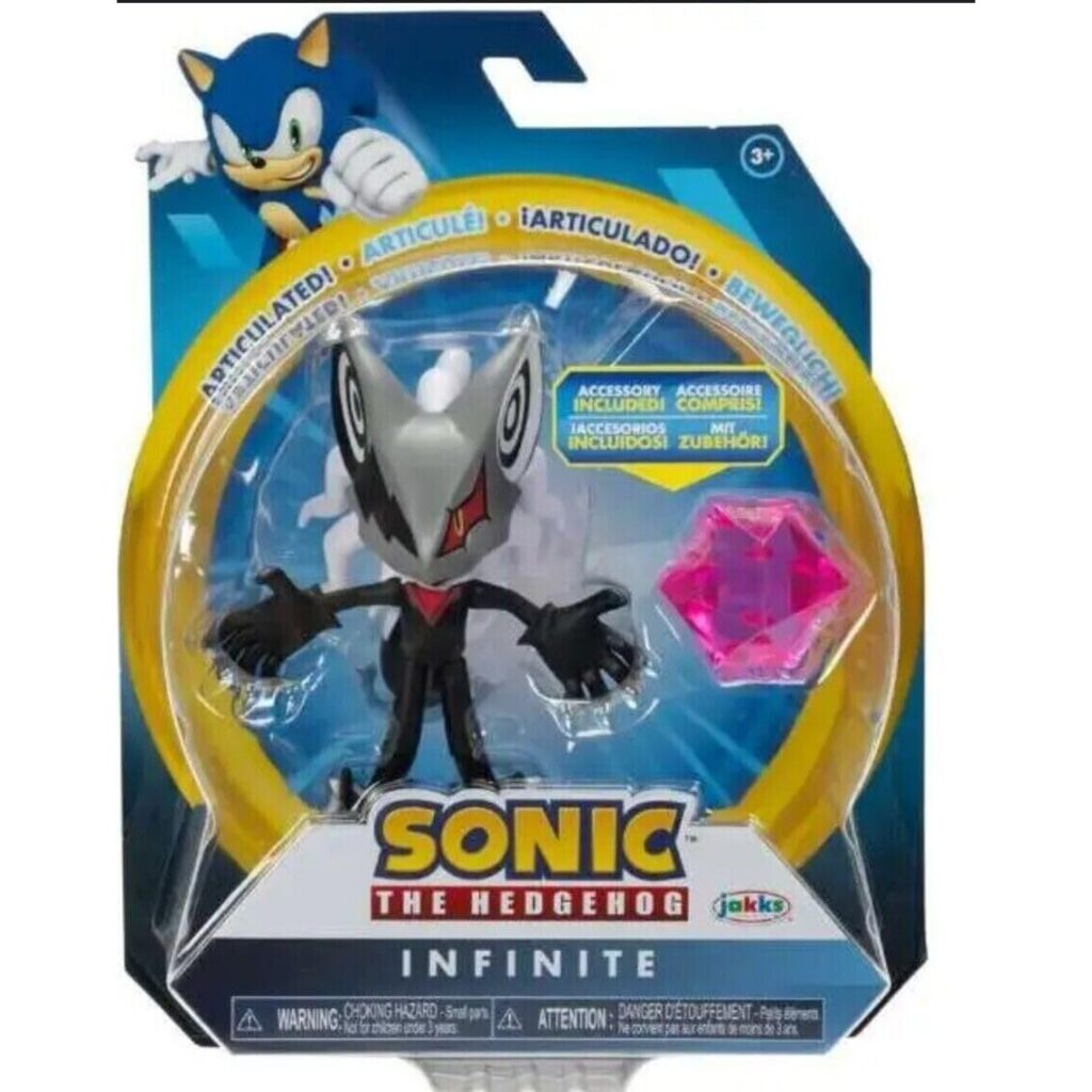 BEST SELLERRR, Sonic The Hedgehog 4" Infinite with Phantom Ruby