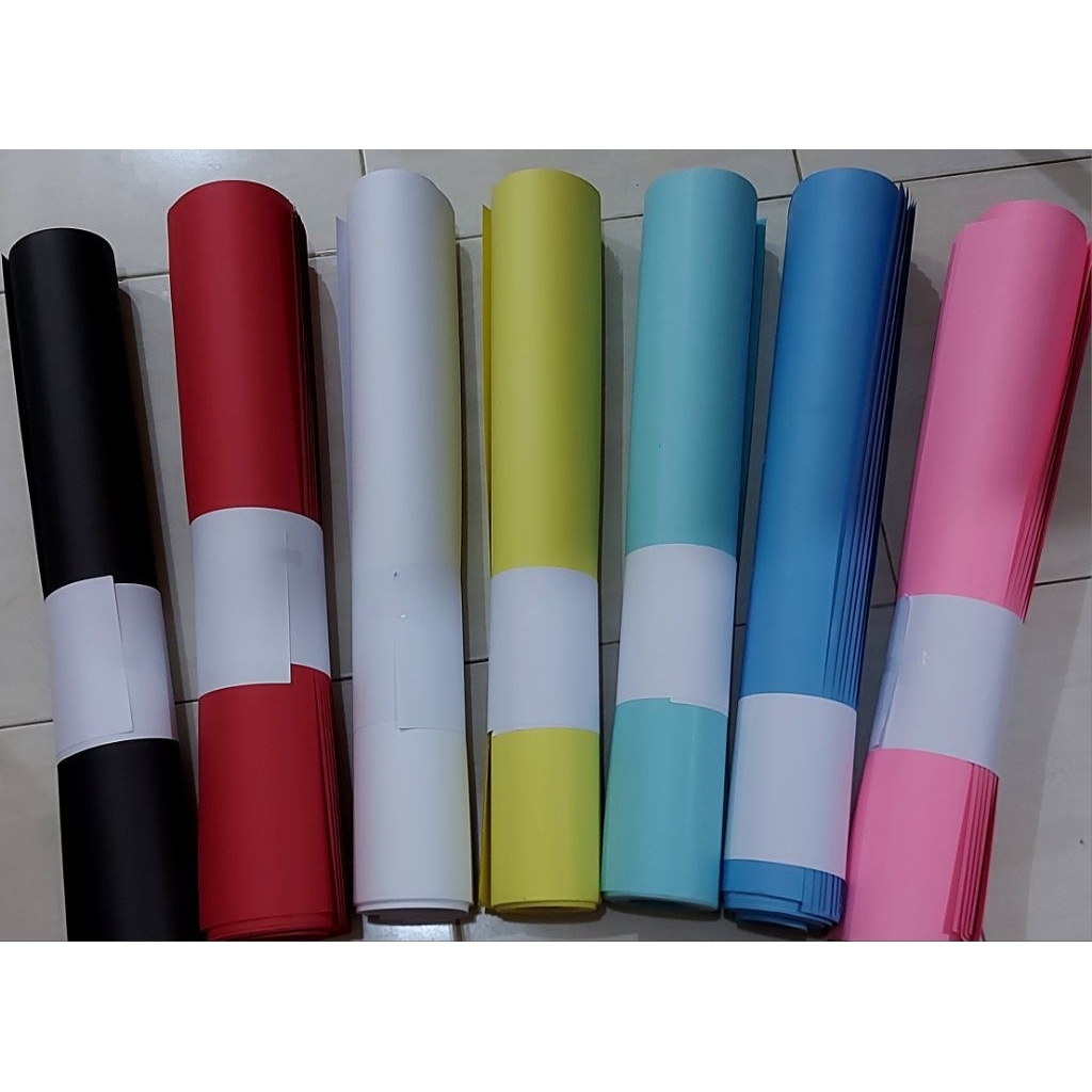 Kertas Manila Warna muda dan Tua 61 x 86 /Karton Manila warna warni/Kertas Karton