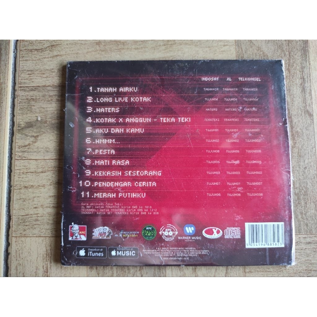 cd kfc long live KOTAK