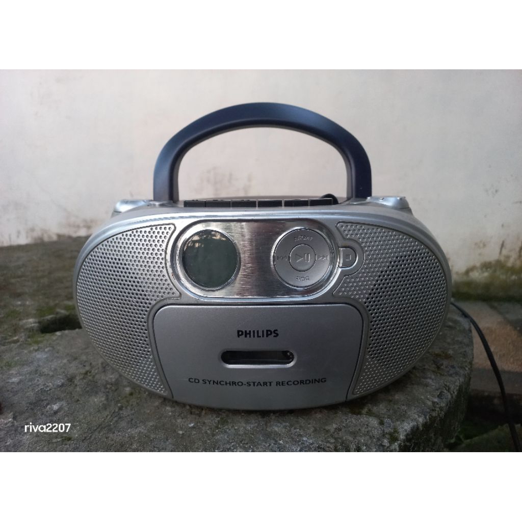 pemutar cd philips - az1022 cd radio kaset - pemutar kaset - discman philips