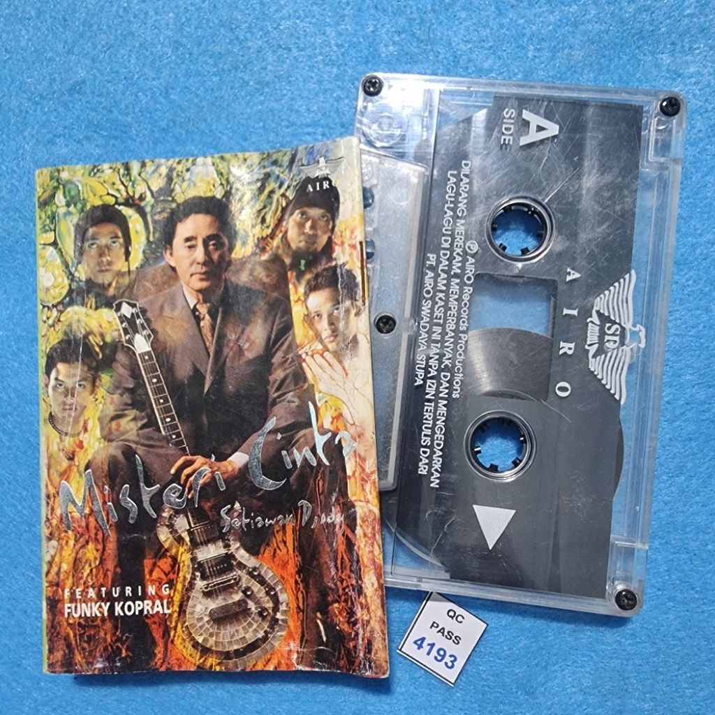 Kaset pita Setiawan Djody featuring Funky Kopral / Misteri Cinta