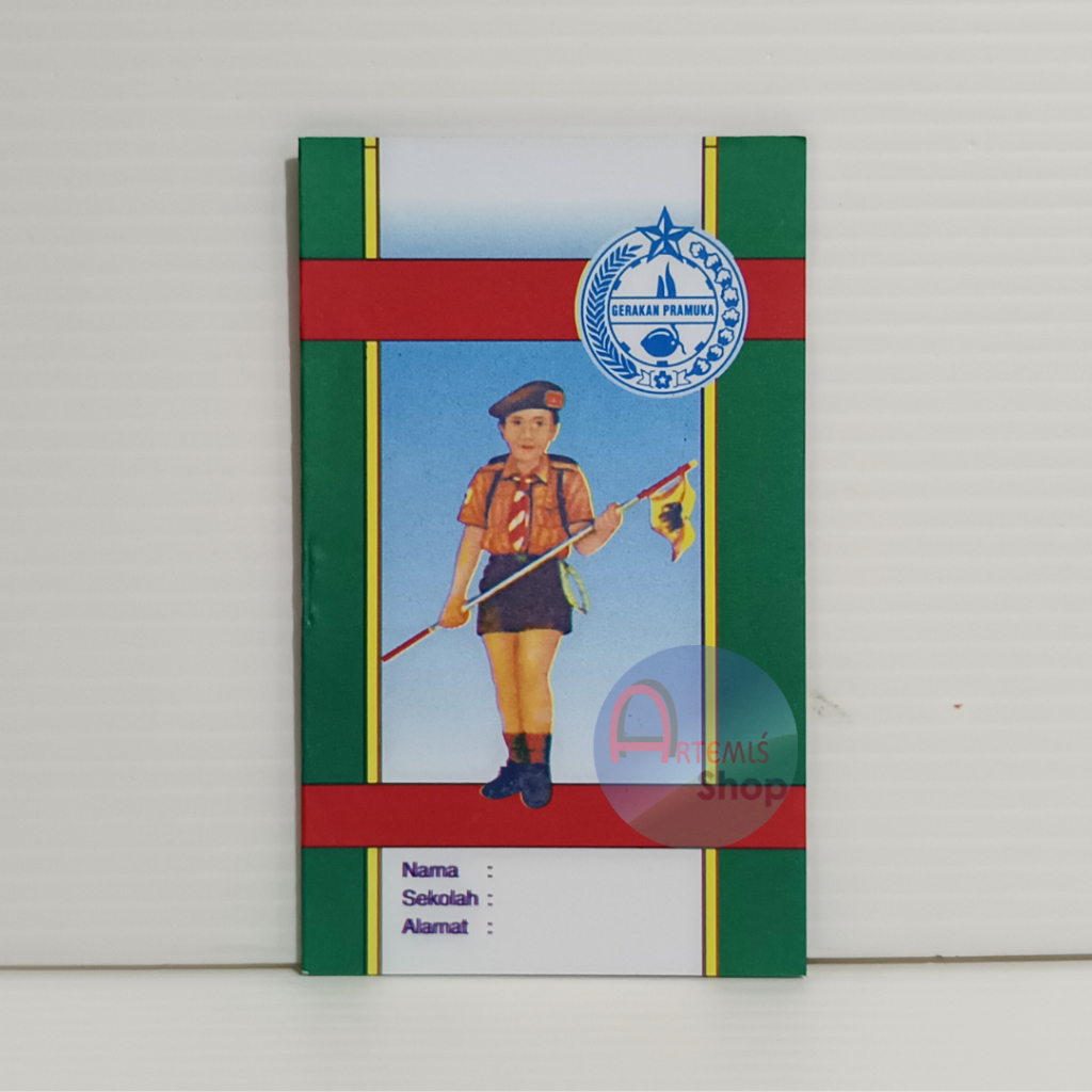 Buku Catatan Kecil Saku Pramuka Ukuran Kecil Isi 10 Lembar 20 Buku