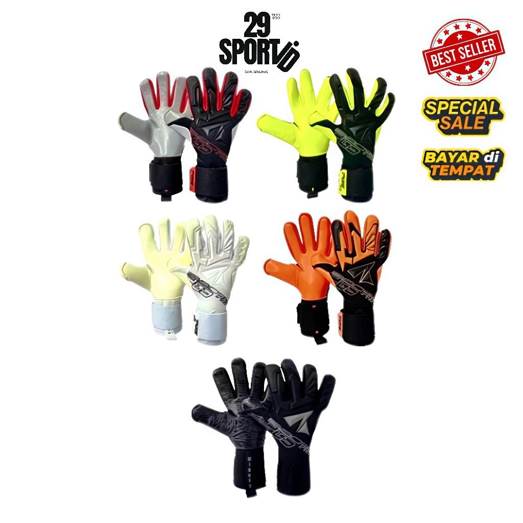 SARUNG TANGAN KIPER PGS WINNER ELITE GK GLOVES ORIGINAL