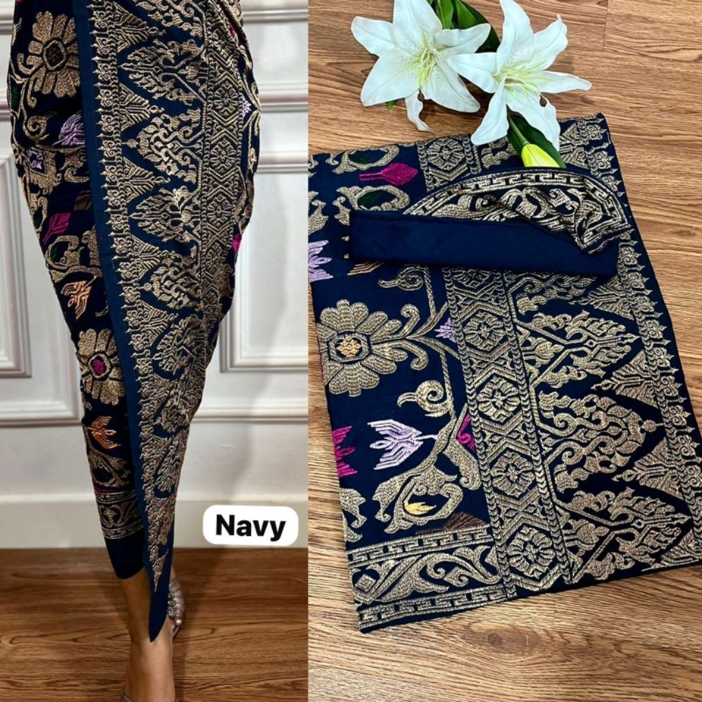 set couple Bordir songket Bali // kamen saput udeng