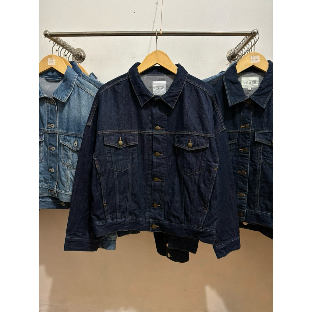 LOWRYS FARM TYPE 3 OVERSIZED RAW JACKET DENIM TRUCKER SECOND ORIGINAL