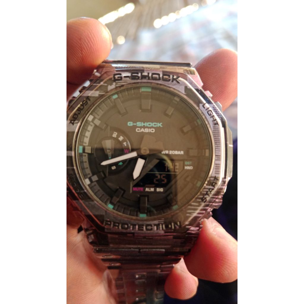 G-shock GA2100NN-1 bekas dan terawat