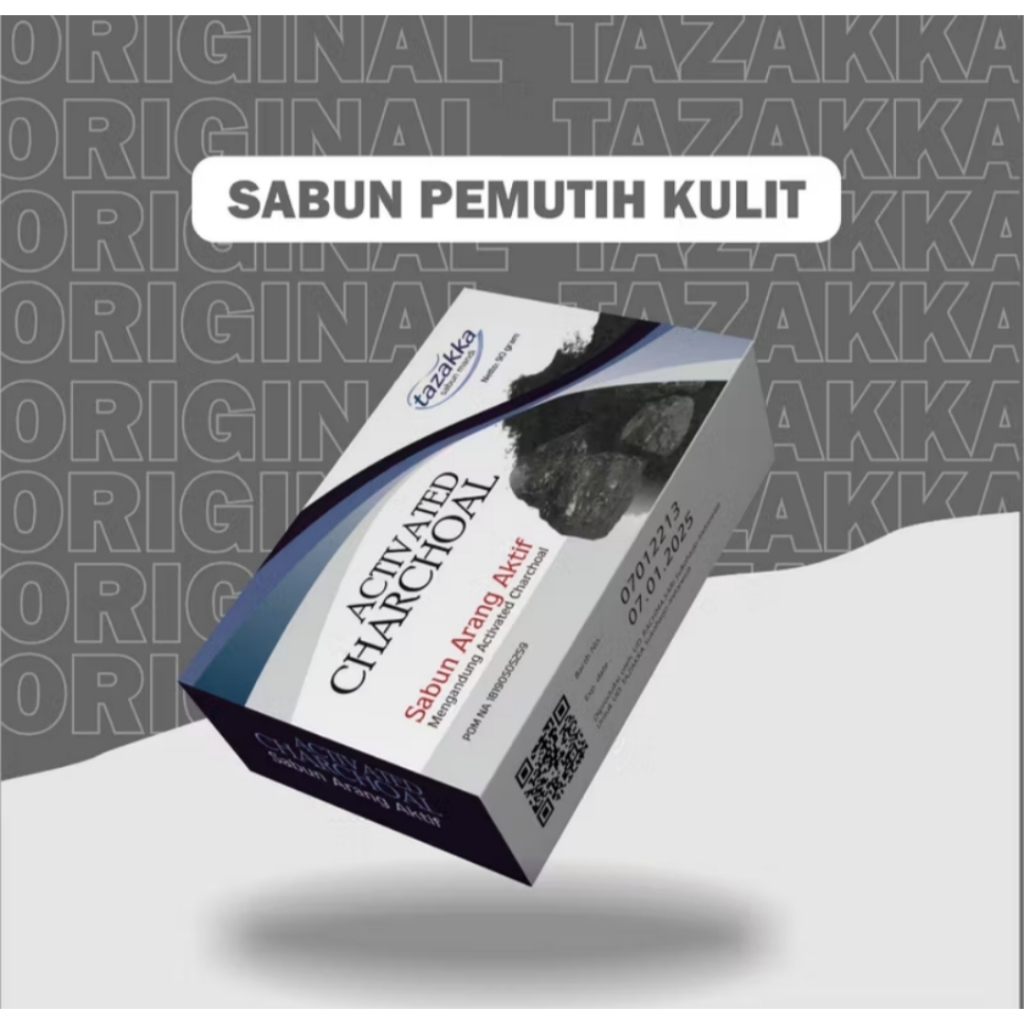 Obat Herbal Pemutih Kulit Permanen Sabun Charcoal Arang Aktif Tazakka Penghilang Bekas Luka Hitam Ko