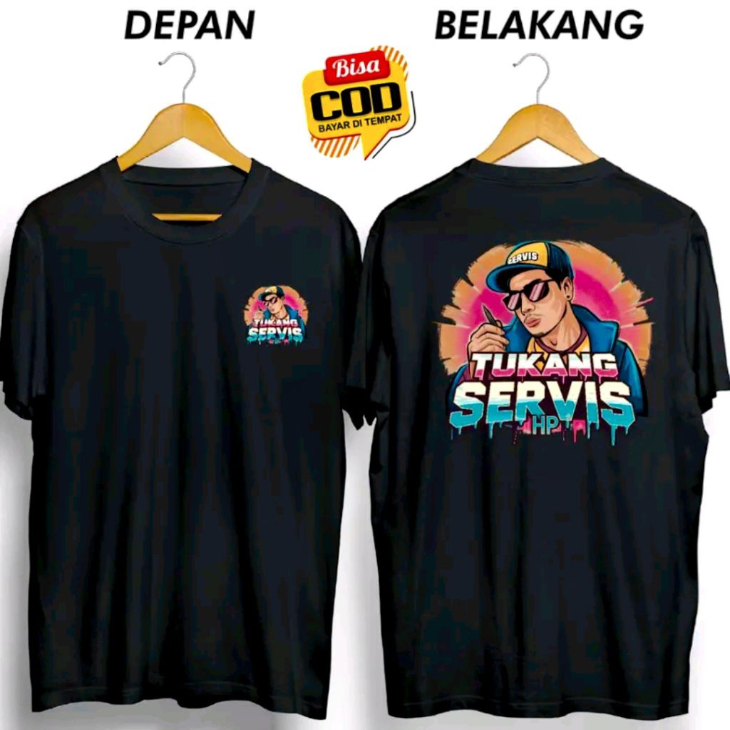 Kaos Distro TUKANG SERVIS HP