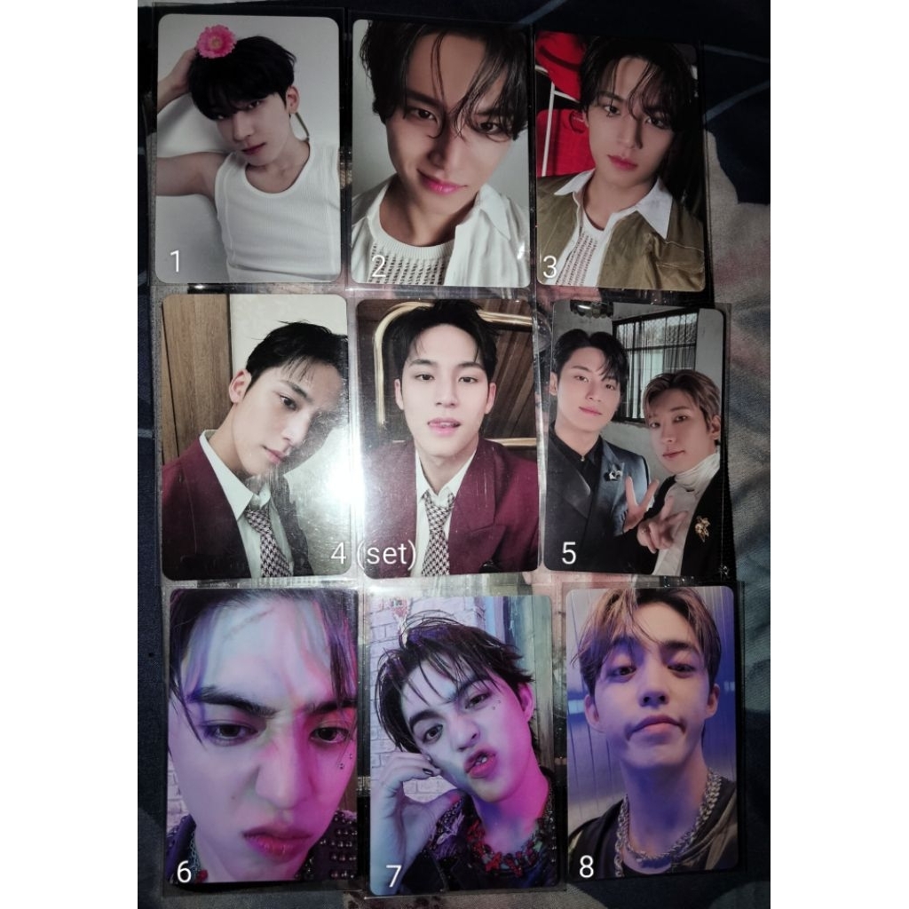 [Baca Deskripsi] Photocard Seventeen Official Mingyu melet Scoups Wonwoo Minwon