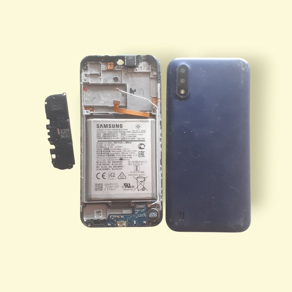 FRAME LCD SAMSUNG A01 ORIGINAL COPOTAN