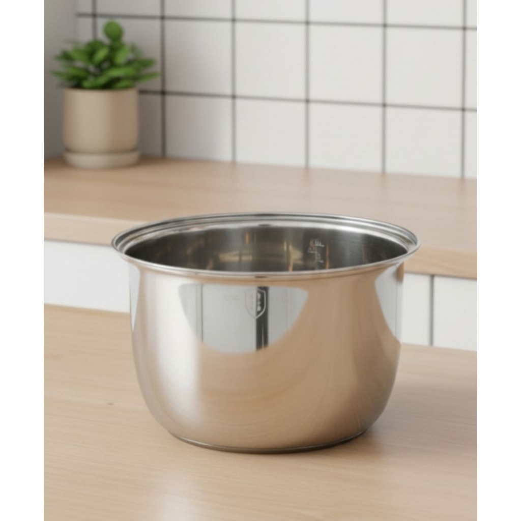 ORIGINAL INNER POT RICE COOKER STAINLESS STEEL  1.8 Liter tinggi 13cm