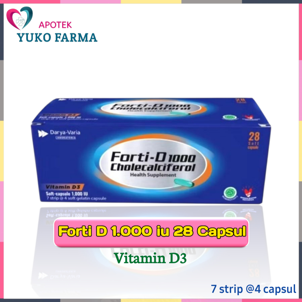 Forti-D 1000 Vitamin / Vitamin D3 1000 IU