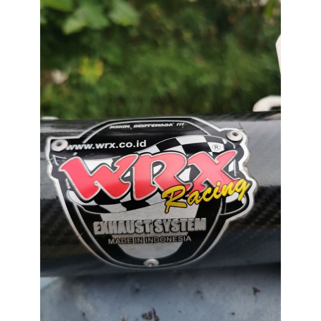 silincer knalpot racing wrx gp6 original