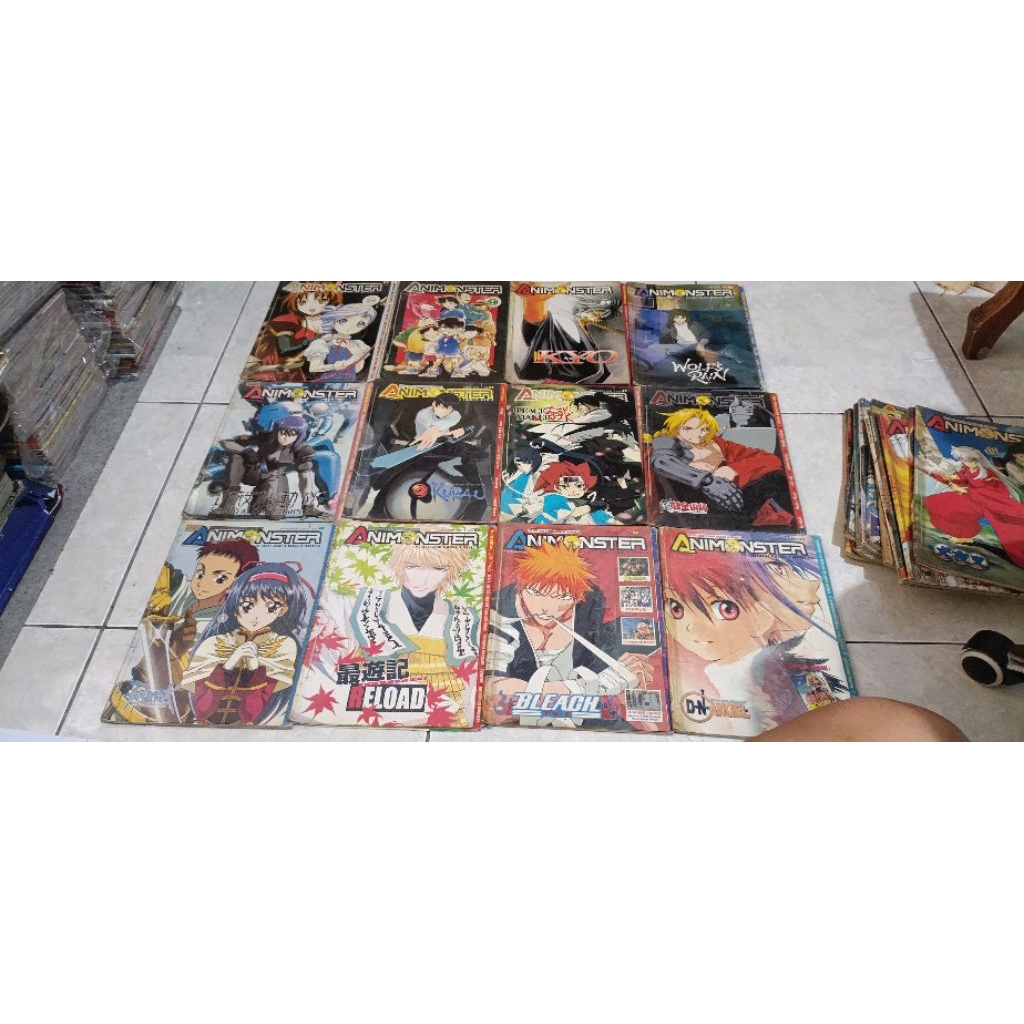 Majalah Animonster (Cek Deskripsi)